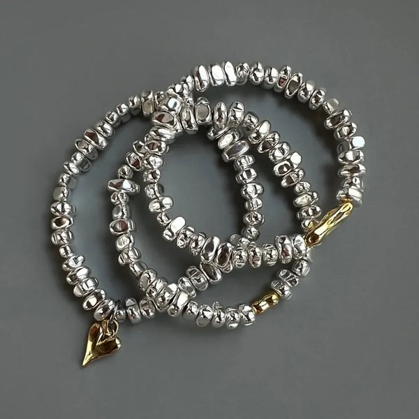 Valentine's Beads Chain Bracelets Set Mermaid Way