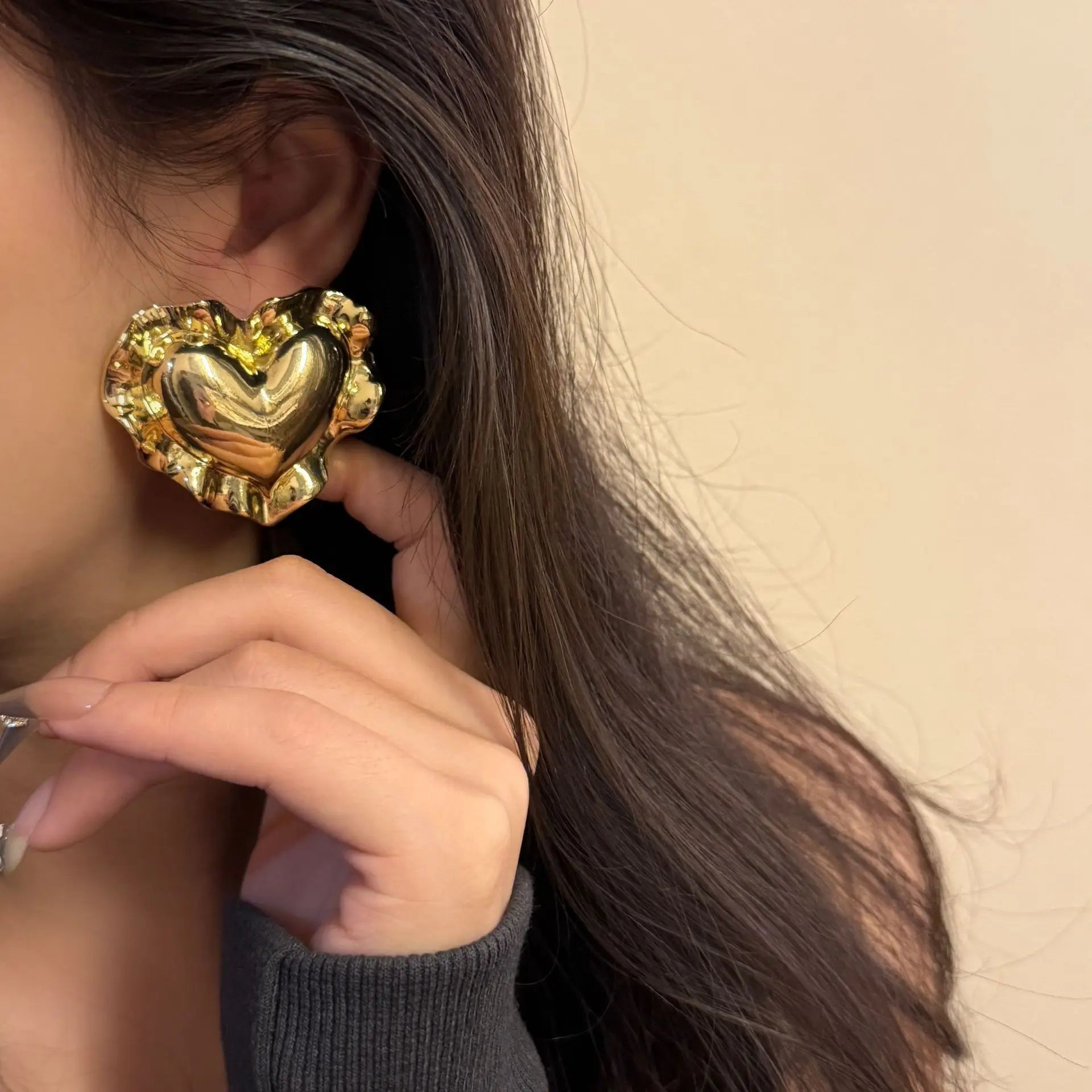 Your Heart Vintage Large Earrings Mermaid Way