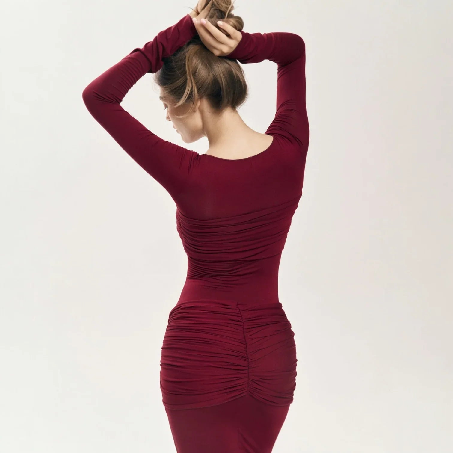 Zola Twist Detail Maxi Dress Mermaid Way