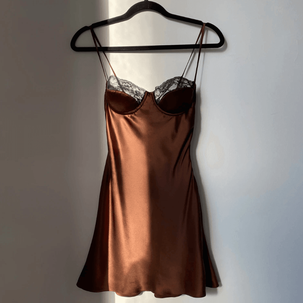 Silk Route Lace Cup Mini Dress by Mermaid Way