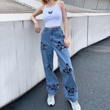 Waleria High Waist Baggy Jeans - Pants - Mermaid Way