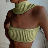 Berlin Knitted Cashmere Tank Top - Shirts & Tops - Mermaid Way