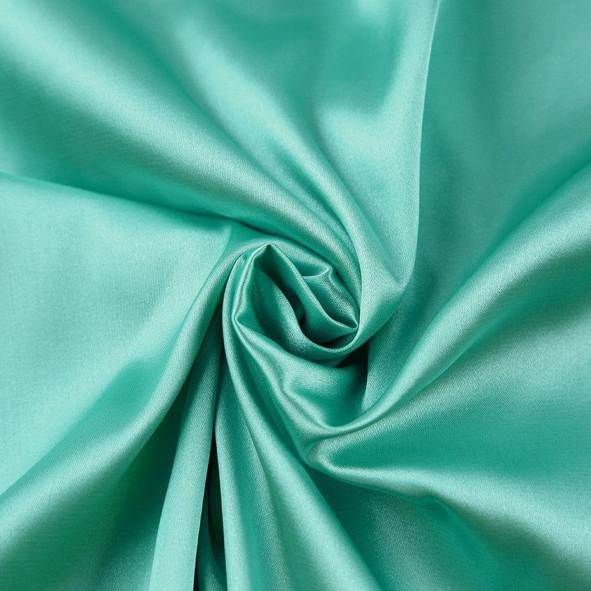 Blanca High Waist Satin Midi Skirt - Mint / S - Mermaid Way