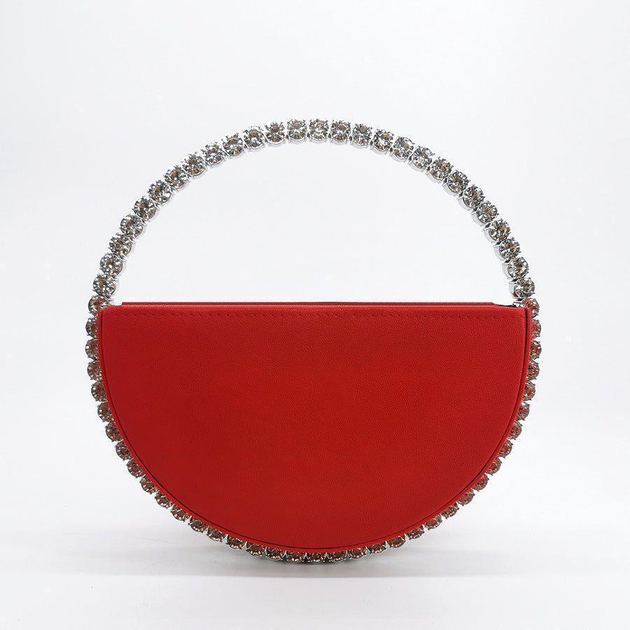 Fever Ring Rhinestone Clutch - Red - Mermaid Way