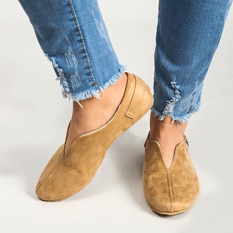 Vacay Faux Suede Loafers - Shoes - Mermaid Way