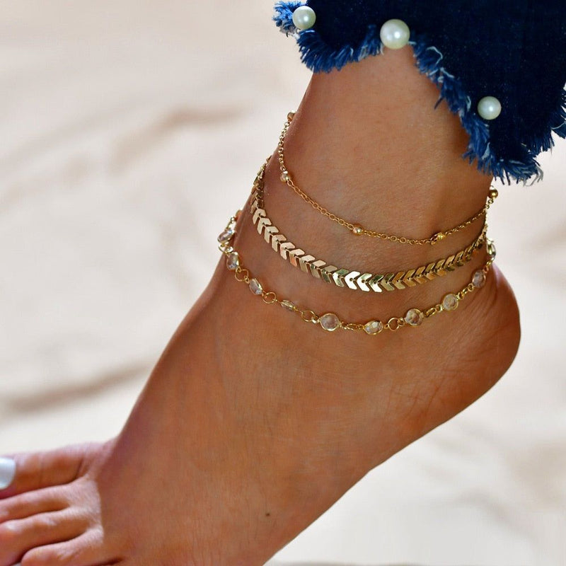 Kate Anklet - Anklets - Mermaid Way