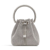Splendor Crystal Handle Tassel Diamond Bag - Handbags - Mermaid Way