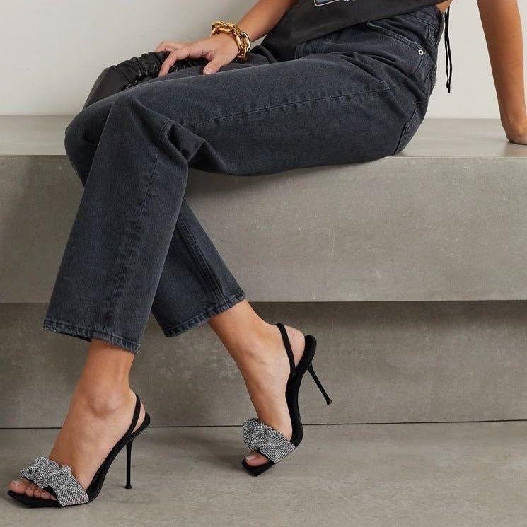 The Glam Girl Scrunchie Embellished Sandals🧜‍♀️Mermaid Way