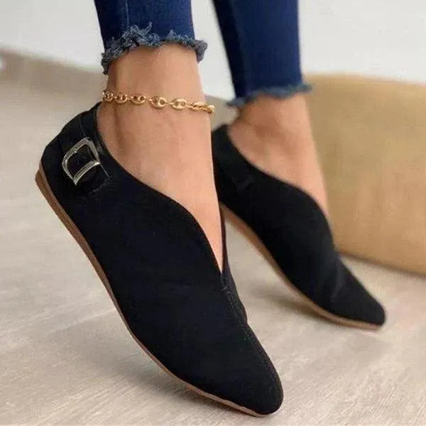 Vacay Faux Suede Loafers - Black / 5 - Mermaid Way